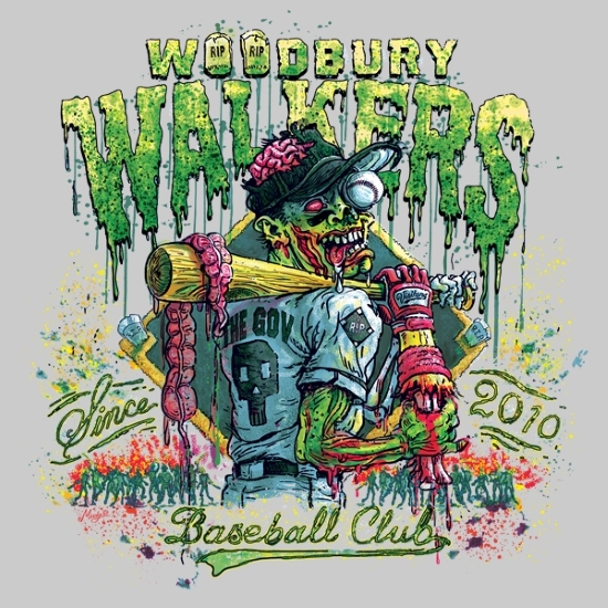 Woodbury Walkers Zombie T-shirt