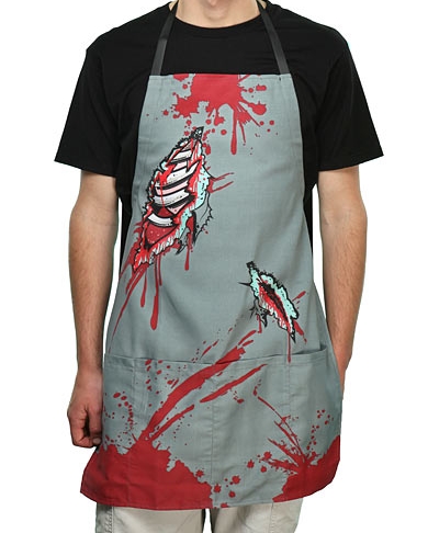 zombie attack apron