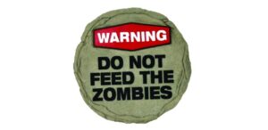 Zombie Stepping Stone Do Not Feed Zombies