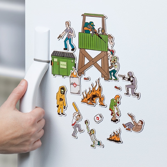 Zombie Apocalypse Magnets