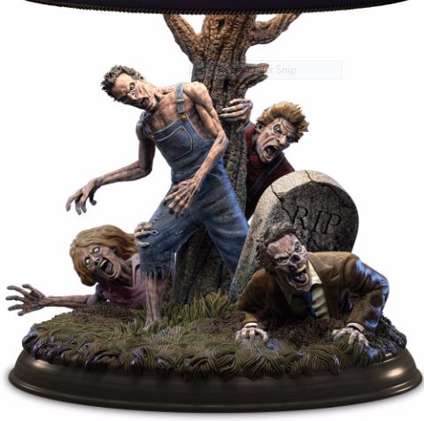 Zombie Table Lamp