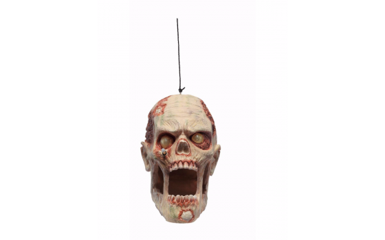 zombie head bird feeder