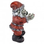 Zombie Claus Zombie Santa Statue Right Side