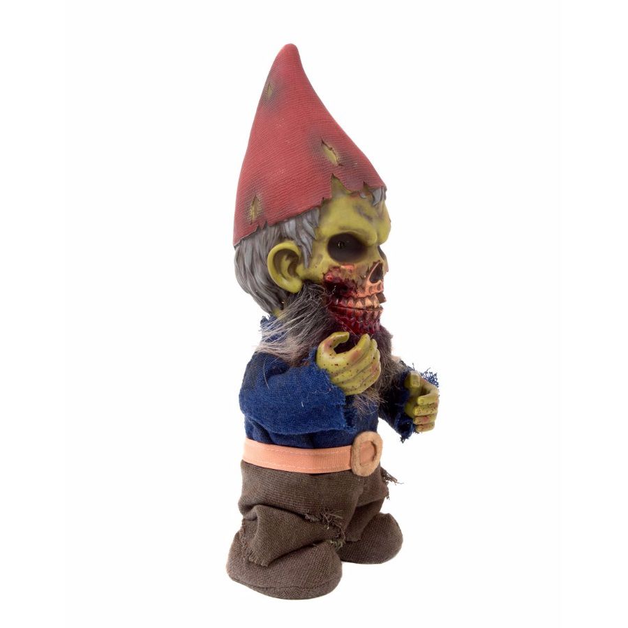 animated side stepping zombie gnome