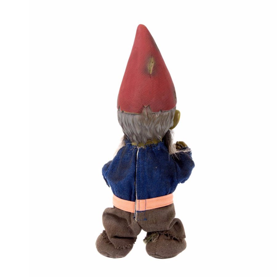 animated sidestepping zombie gnome decoration