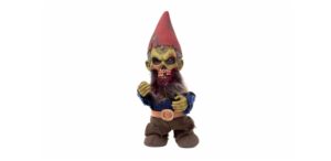 Animated Sidestepping Zombie Gnome