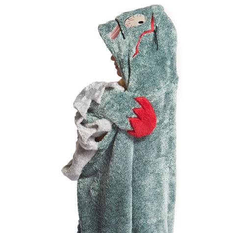 Cuddly Buddies Hooded Zombie Blanket