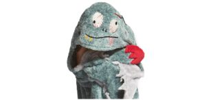 Zachary Zombie Hooded Zombie Blanket