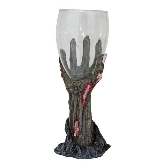 Zombie Gifts Goblet Zombie Hand Wine Glass