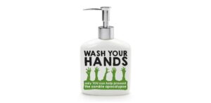 zombie soap dispenser