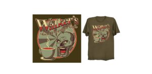 Walker's Decap Coffee Zombie Shirt