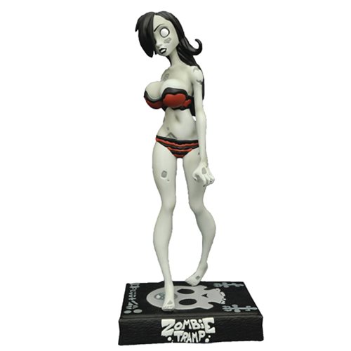 Zombie Tramp Black and White Statue 2019