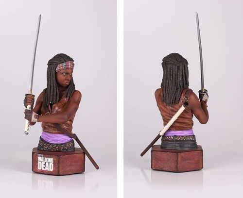 GentleGiant-Michonne-Walking-Dead-Bust-Mini-Bust-SDCC-2013