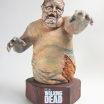 Gentle Giant The walking Dead Zombie Well Walker Mini-Bust Front