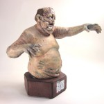 Gentle Giant The walking Dead Zombie Well Walker Mini-bust right side 1