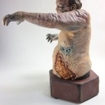 Gentle Giant The walking Dead Zombie Well Walker Mini-Bust left side