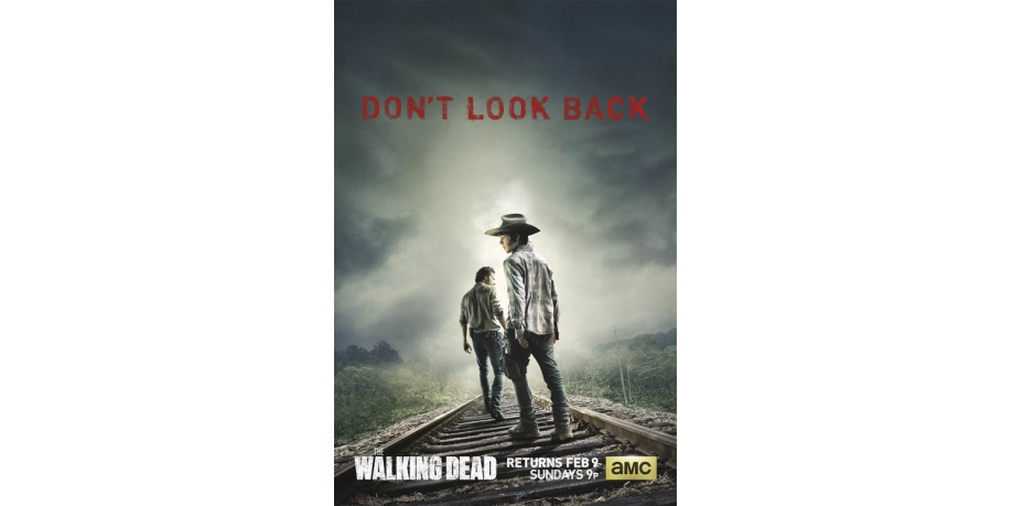 Walking Dead season 4 Mid season premiere poster AMC