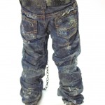 Threezero Michonne pet zombie review blue jean closeup