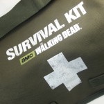AMC The Walking Dead Survival Kit Review Bag Details front logo