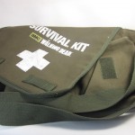 AMC The Walking Dead Survival Kit Review Bag Details front flap
