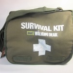 AMC The Walking Dead Survival Kit Review Bag Details front flap
