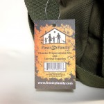 AMC The Walking Dead Survival Kit Review Bag Details tag