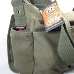 AMC The Walking Dead Survival Kit Review Bag Details side pocket