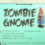 Zombie Product Review: Zombie Garden Gnome Retail Box