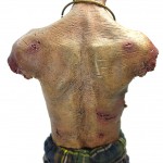 threezero Michonne's pet zombie back detail