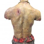 threezero Michonne's pet zombie back detail