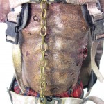 threezero Michonne's pet zombie torso detail