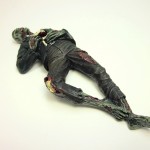 Zombie Product Review: Impaled Zombie Pencil Holder angle