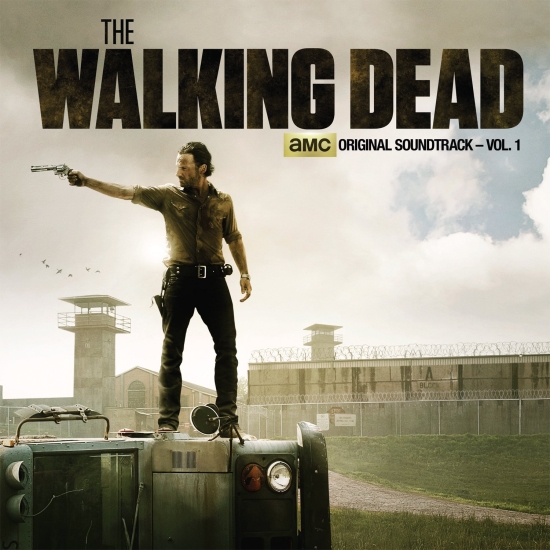 Walking Dead Soundtrack on Vinyl Cover