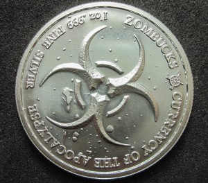 Reverse Side Zombucks The Barber Silver Round Review