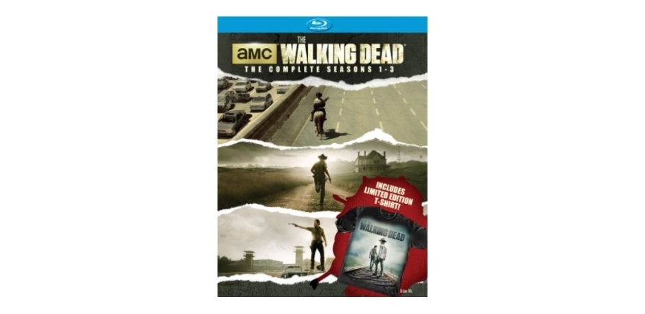 Walking Dead Seasons 1-3 blu-ray box set