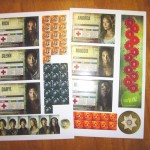The Walking Dead Punch OUt Cards First Use