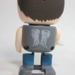 Daryl Dixon Walking Dead Wind Ups Back of Biker Vest with angel wings