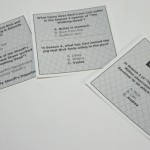 Walking Dead trivia box question cards