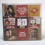 Walking Dead Trivia Box Review Outer Package Back of Box