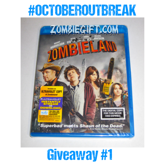 Zombie Giveaways #OctoberOutbreak