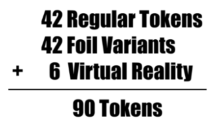 90 Collectible Walking Dead Tokenz in all?