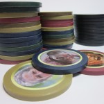 The Walking Dead tokens Stacked