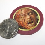 The Walking Dead Tokens Quarter Size Comparison