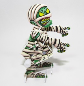 3D Wind up Mummy Puzzle Horror Block