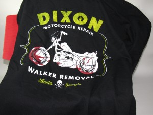 Daryl Dixon Inspired T-shirt Dixon Motorcycle Repair Walker Removal T-shirt March 2015 Horror Block
