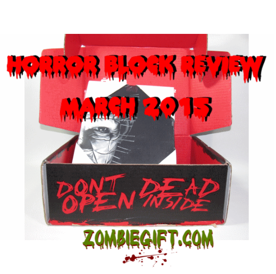 ZombieGift.com Review of March 2015 Horror Block Review