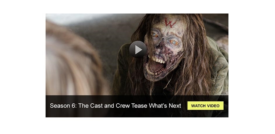 Walking Dead Season 6 Video