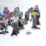 Zombie Figures assembled